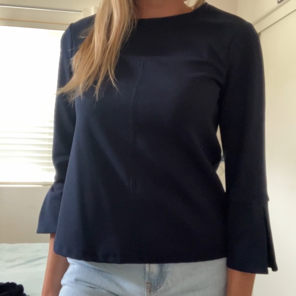 Elegant Navy Women's Top